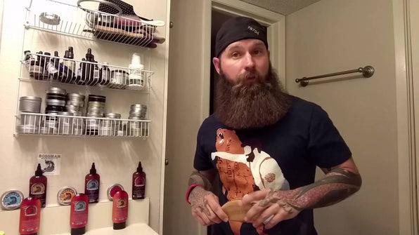 Bossman Brands Boar Hair Beard Brush