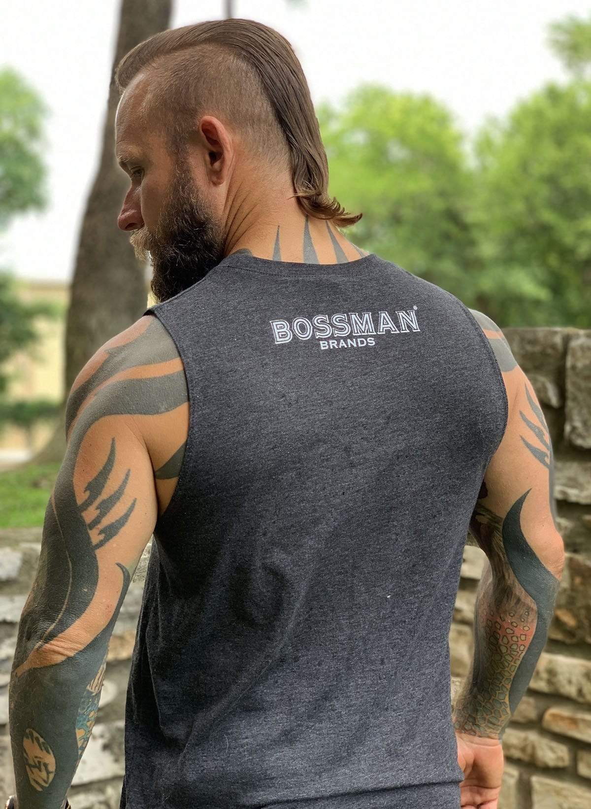 Bossman Jersey Muscle Tank Bossman Brands
