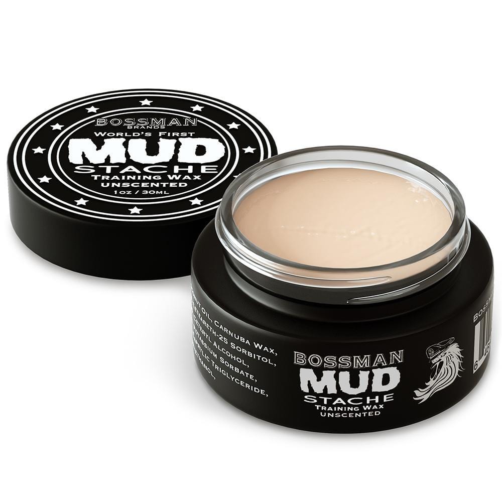 MUDstache® Mustache Training Wax Bossman Brands